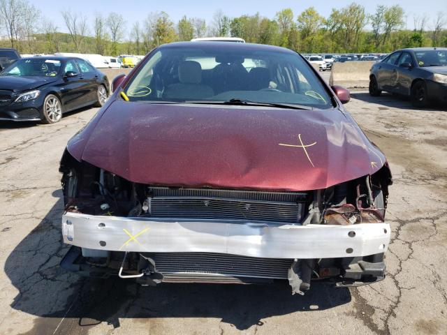 Photo 5 from auction – 2013 HONDA CIVIC LX with VIN 19XFB2F52DE210244
