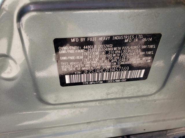 Zdjęcie 14 z aukcji – 2015 SUBARU FORESTER 2 z VIN JF2SJAHC2FH457169