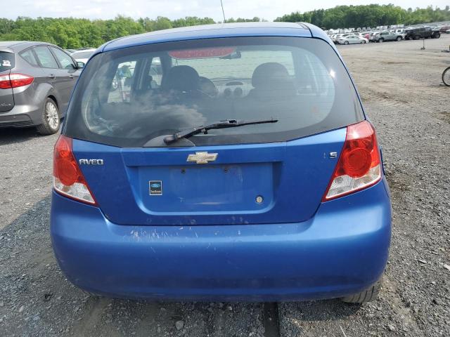 Photo 6 from auction – 2007 CHEVROLET AVEO BASE with VIN KL1TD66677B743146