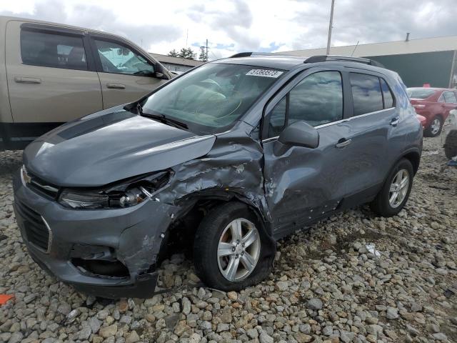 CHEVROLET TRAX 1LT 2019 with VIN KL7CJPSB8KB901753 - Photo from auction