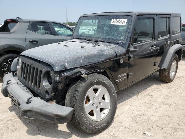JEEP WRANGLER U 2016 with VIN 1C4BJWDG0GL284464 - Photo from auction