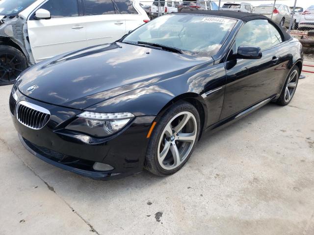 BMW 650 I 2008 with VIN WBAEB53598CX63369 - Photo from auction