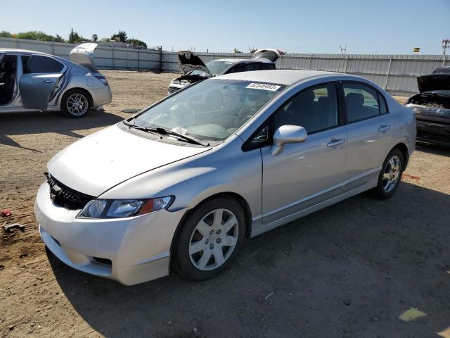 HONDA CIVIC LX 2011 with VIN 19XFA1F59BE039499 - Photo from auction