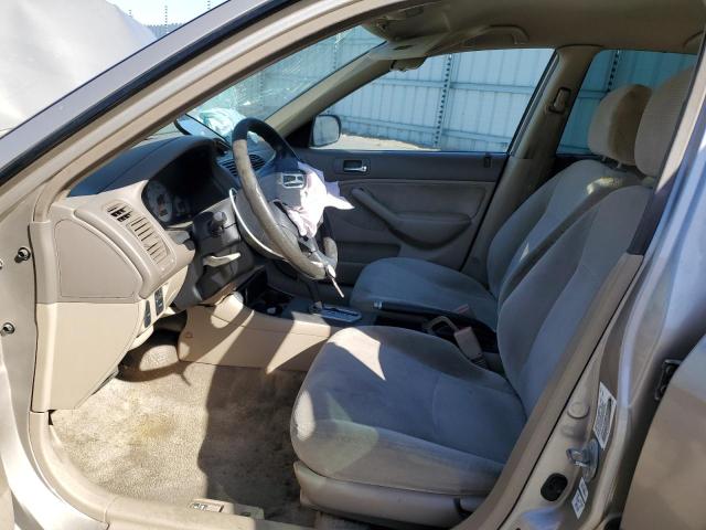 Photo 7 from auction – 2002 HONDA CIVIC LX with VIN 2HGES16582H576282