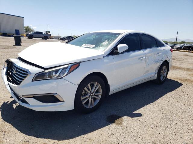 HYUNDAI SONATA SE 2017 with VIN 5NPE24AF6HH470896 - Photo from auction
