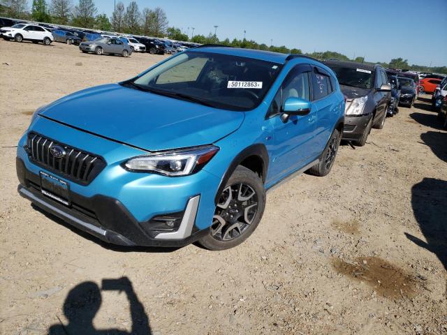 SUBARU CROSSTREK 2021 with VIN JF2GTDNC6MH394418 - Photo from auction
