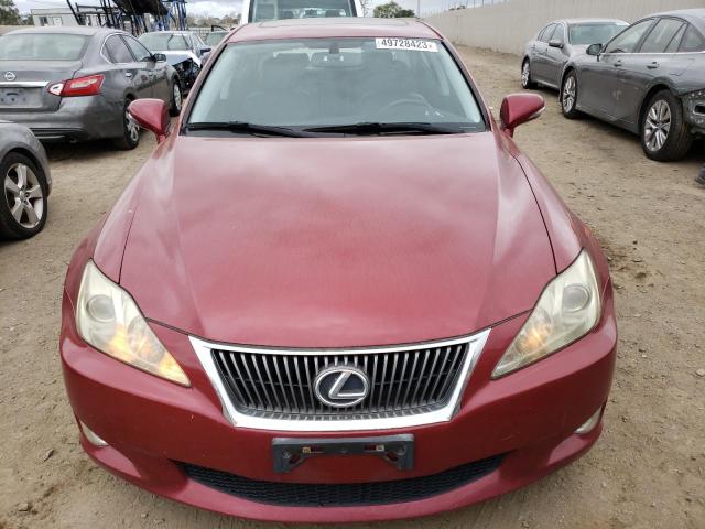 Photo 5 from auction – 2009 LEXUS IS 350 with VIN JTHBE262292017235