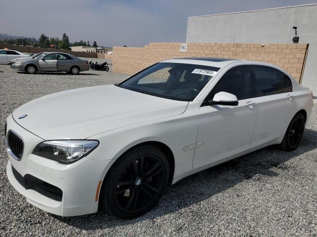 BMW 740 LI 2014 with VIN WBAYE4C50ED138721 - Photo from auction