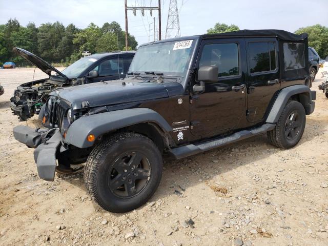 JEEP WRANGLER U 2013 with VIN 1C4BJWDG1DL542468 - Photo from auction