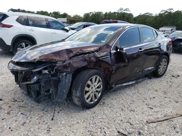 KIA OPTIMA EX 2014 with VIN 5XXGN4A79EG330583 - Photo from auction