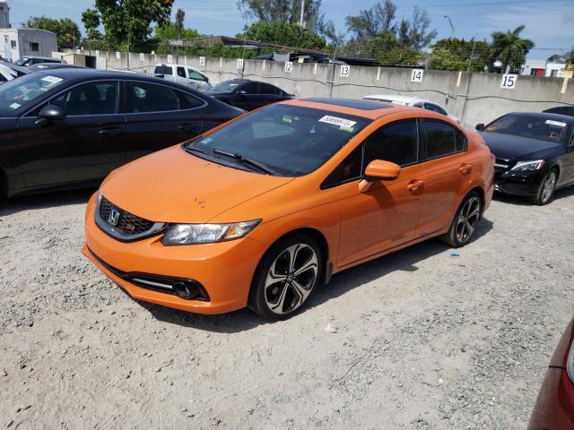 HONDA CIVIC SI 2014 with VIN 2HGFB6E56EH705028 - Photo from auction