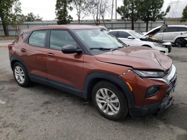 Photo 4 from auction – 2021 CHEVROLET TRAILBLAZE with VIN KL79MMS28MB149216