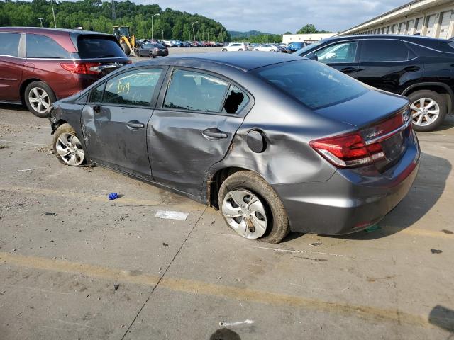 Photo 2 from auction – 2013 HONDA CIVIC LX with VIN 2HGFB2F57DH556313