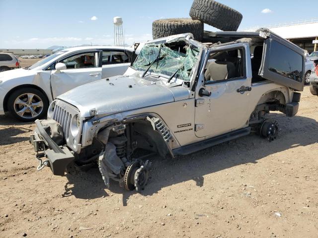 JEEP WRANGLER S 2015 with VIN 1C4AJWAG2FL694830 - Photo from auction