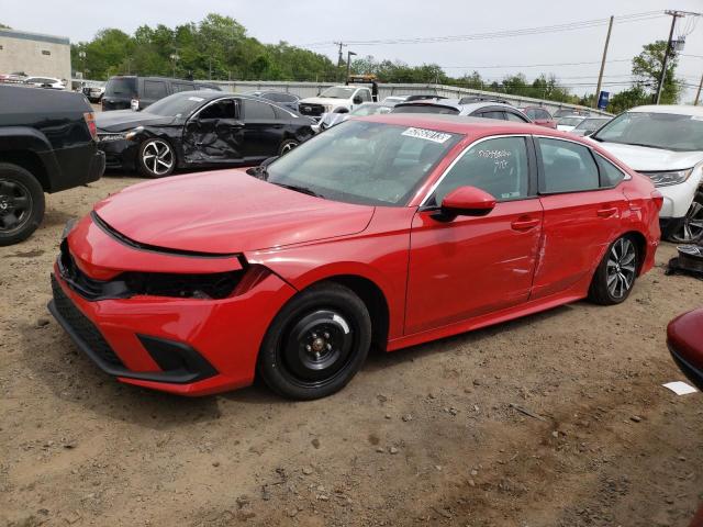 HONDA CIVIC EX 2022 with VIN 2HGFE1F79NH319911 - Photo from auction