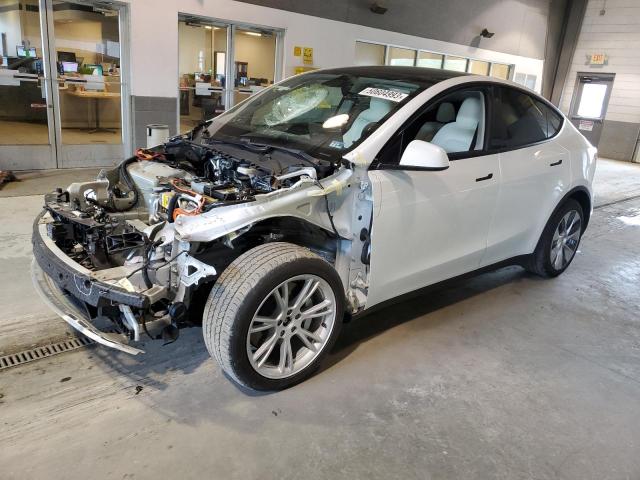 TESLA MODEL Y 2020 with VIN 5YJYGDEF7LF006354 - Photo from auction