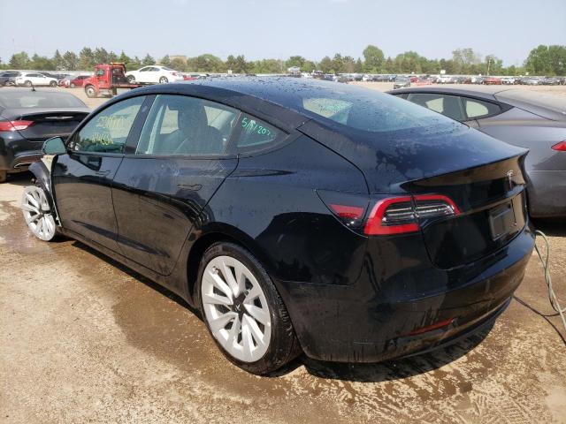 Photo 2 from auction – 2022 TESLA MODEL 3 with VIN 5YJ3E1EA3NF304728