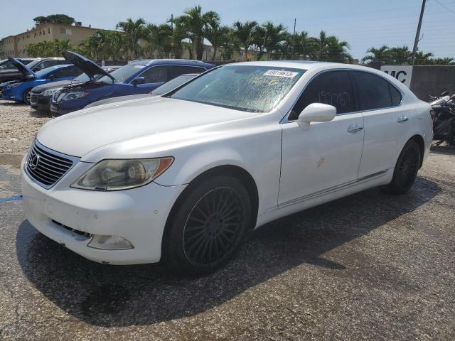 LEXUS LS 460 2007 with VIN JTHBL46F375008110 - Photo from auction
