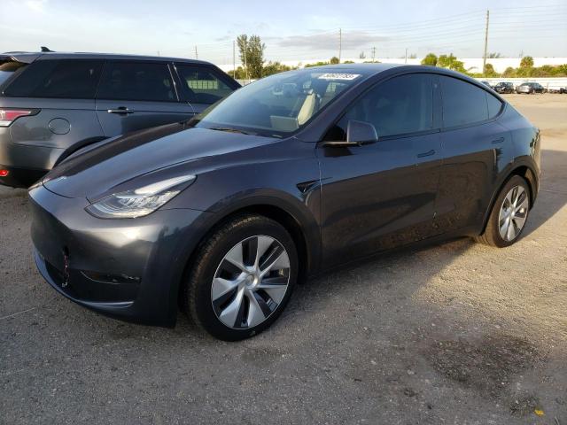 TESLA MODEL Y 2022 with VIN 7SAYGDEE5NA005391 - Photo from auction