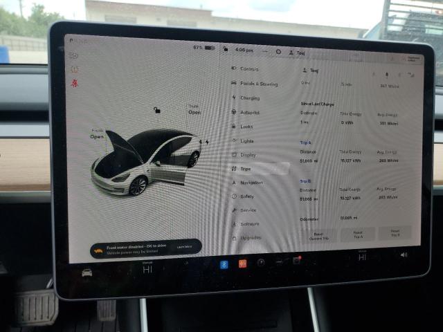 Photo 9 from auction – 2020 TESLA MODEL 3 with VIN 5YJ3E1EB3LF666161