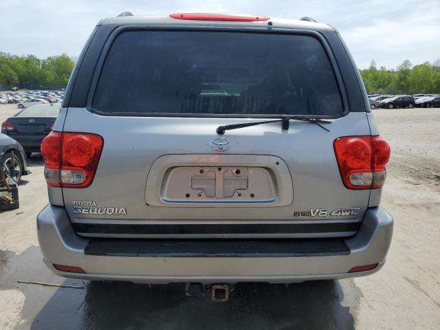 Photo 6 from auction – 2007 TOYOTA SEQUOIA SR with VIN 5TDBT44A57S284243