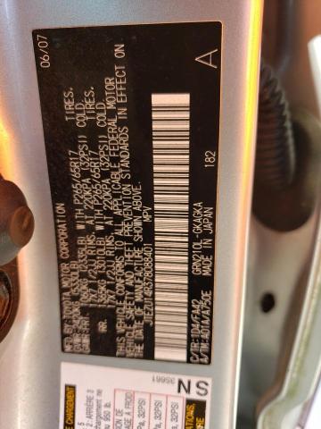 Photo 14 from auction – 2007 TOYOTA 4RUNNER SR with VIN JTEZU14R378088401