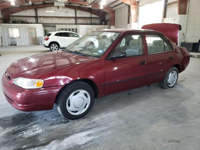 TOYOTA COROLLA VE 2000 with VIN 2T1BR12E6YC371288 - Photo from auction