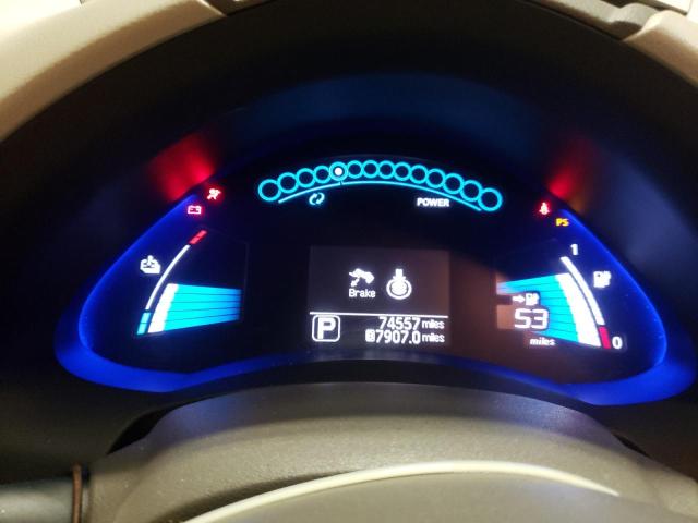 Photo 9 from auction – 2011 NISSAN LEAF SV with VIN JN1AZ0CP5BT009431