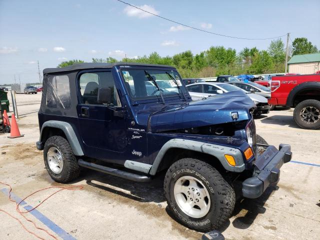 Photo 4 from auction – 2000 JEEP WRANGLER / with VIN 1J4FA49S5YP788953