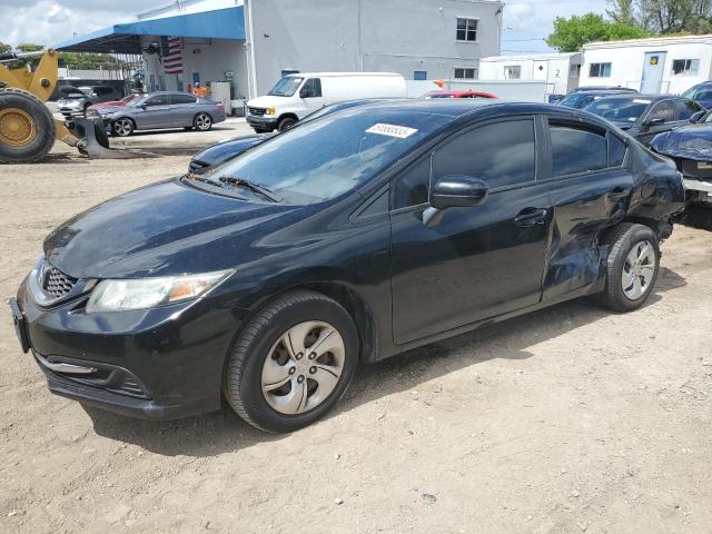HONDA CIVIC LX 2015 with VIN 19XFB2F57FE074261 - Photo from auction