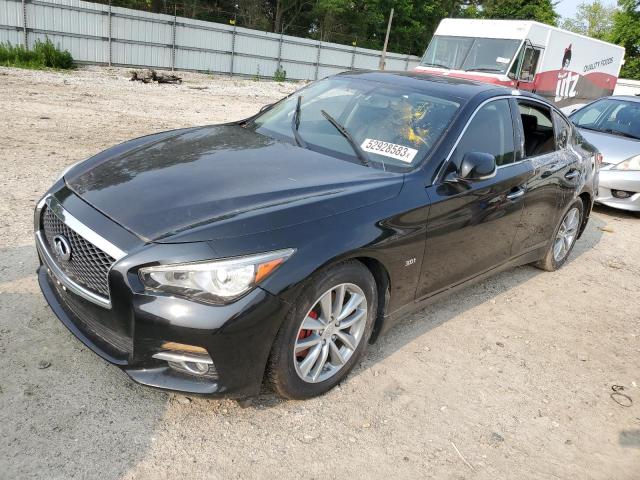 INFINITI Q50 PREMIU 2016 with VIN JN1EV7AR8GM344565 - Photo from auction