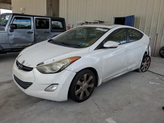 HYUNDAI ELANTRA GL 2011 with VIN 5NPDH4AE3BH010054 - Photo from auction