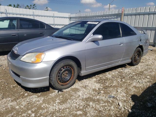 HONDA CIVIC EX 2002 with VIN 1HGEM219X2L811424 - Photo from auction