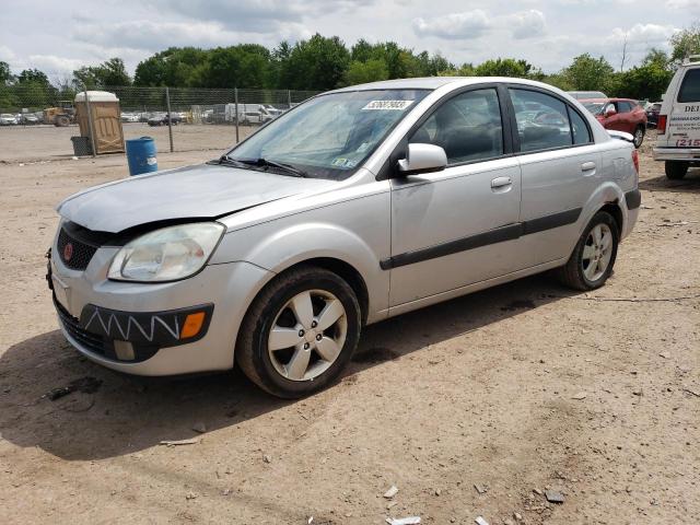 KIA RIO BASE 2007 with VIN KNADE123676277143 - Photo from auction