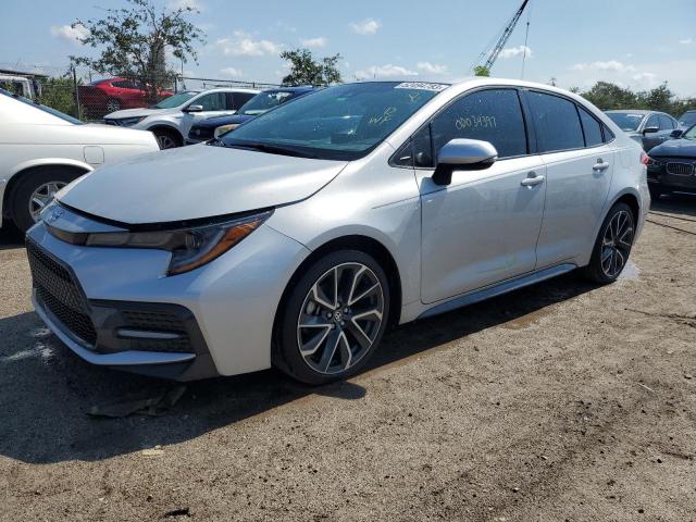 TOYOTA COROLLA SE 2021 with VIN 5YFS4MCE7MP077553 - Photo from auction