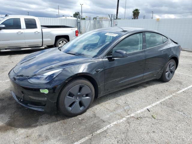TESLA MODEL 3 2022 with VIN 5YJ3E1EB6NF273581 - Photo from auction