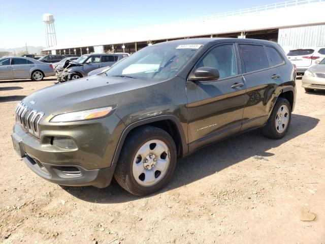 JEEP CHEROKEE S 2015 with VIN 1C4PJLABXFW548655 - Photo from auction