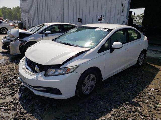 HONDA CIVIC LX 2013 with VIN 2HGFB2F59DH561710 - Photo from auction