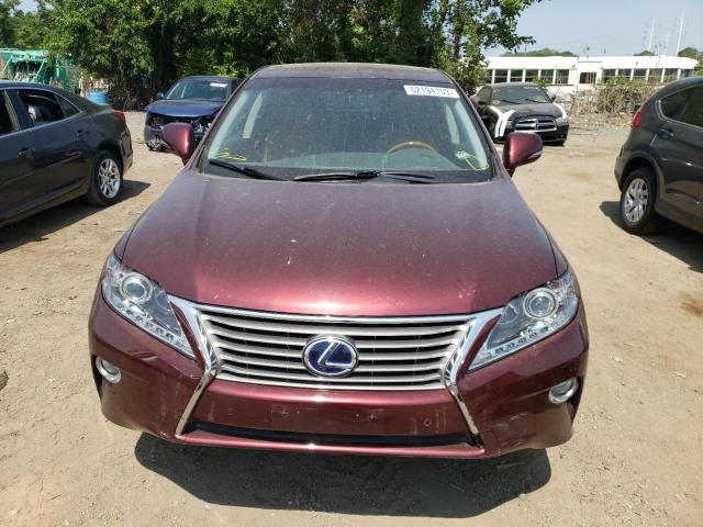 Photo 5 from auction – 2013 LEXUS RX 450 with VIN JTJZB1BA9D2006982