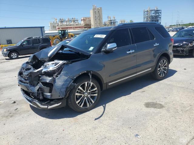 FORD EXPLORER P 2018 with VIN 1FM5K8HT0JGC96123 - Photo from auction