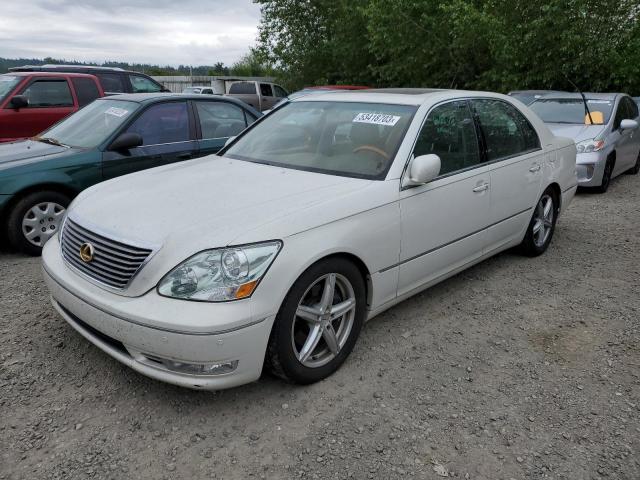 LEXUS LS 430 2004 with VIN JTHBN36F340132701 - Photo from auction