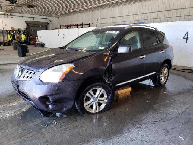 NISSAN ROGUE S 2013 with VIN JN8AS5MV2DW615447 - Photo from auction