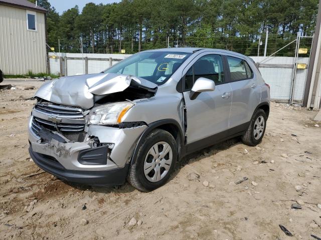 CHEVROLET TRAX LS 2016 with VIN KL7CJKSBXGB760498 - Photo from auction