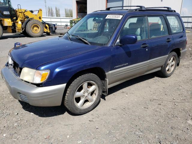 Photo 1 from auction – 2001 SUBARU FORESTER S with VIN JF1SF65581H723439