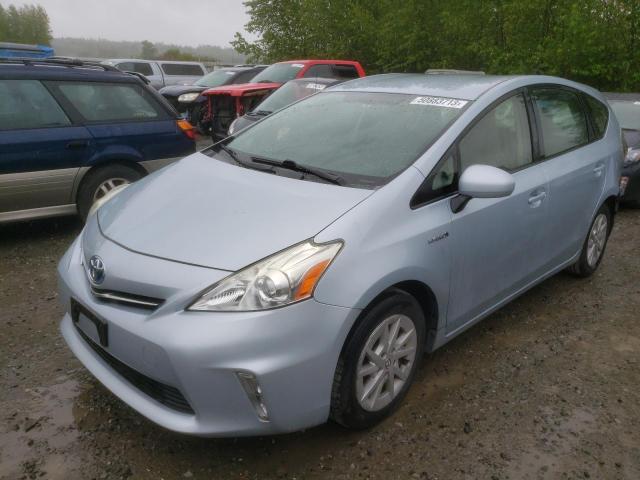 Photo 1 from auction – 2014 TOYOTA PRIUS V with VIN JTDZN3EU8E3290340