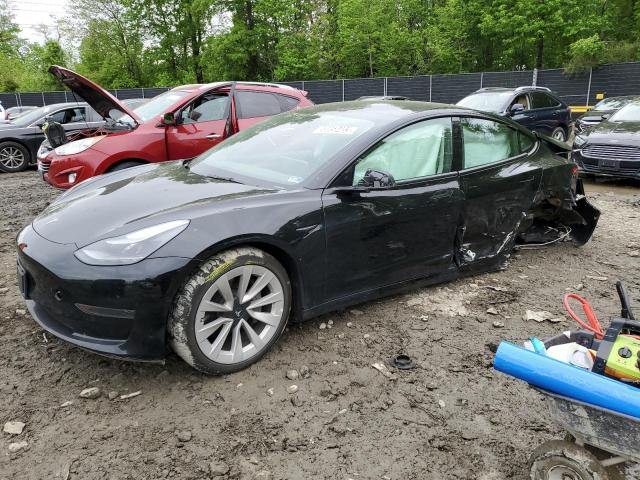 TESLA MODEL 3 2022 with VIN 5YJ3E1EA4NF291214 - Photo from auction