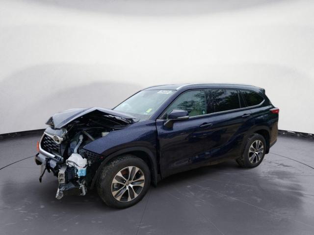 TOYOTA HIGHLANDER 2021 with VIN 5TDHZRBH6MS536745 - Photo from auction