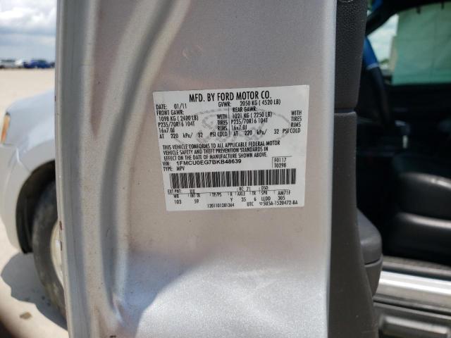 Photo 14 from auction – 2011 FORD ESCAPE LIM with VIN 1FMCU0EG7BKB48639