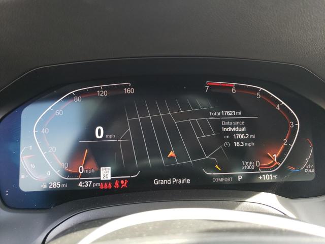 Photo 9 from auction – 2020 BMW 330I with VIN 3MW5R1J07L8B33975