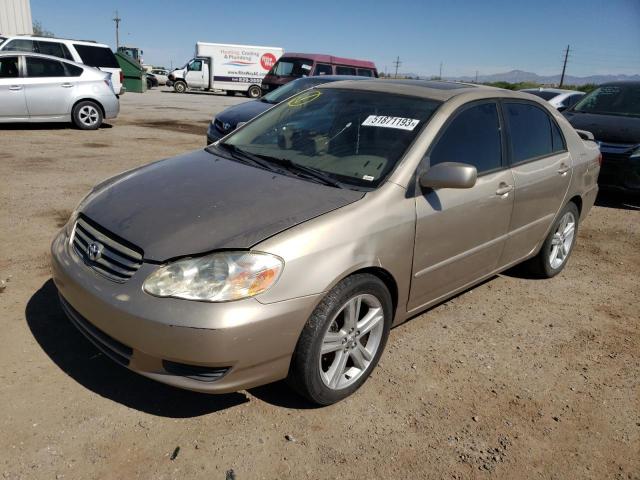 TOYOTA COROLLA CE 2004 with VIN 1NXBR38E04Z272834 - Photo from auction